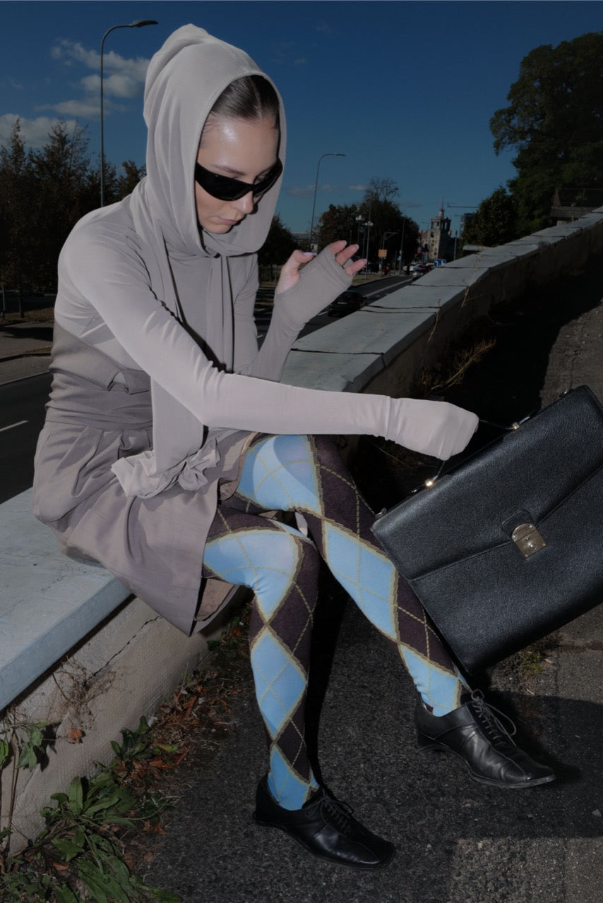 Argyle Cotton Tights