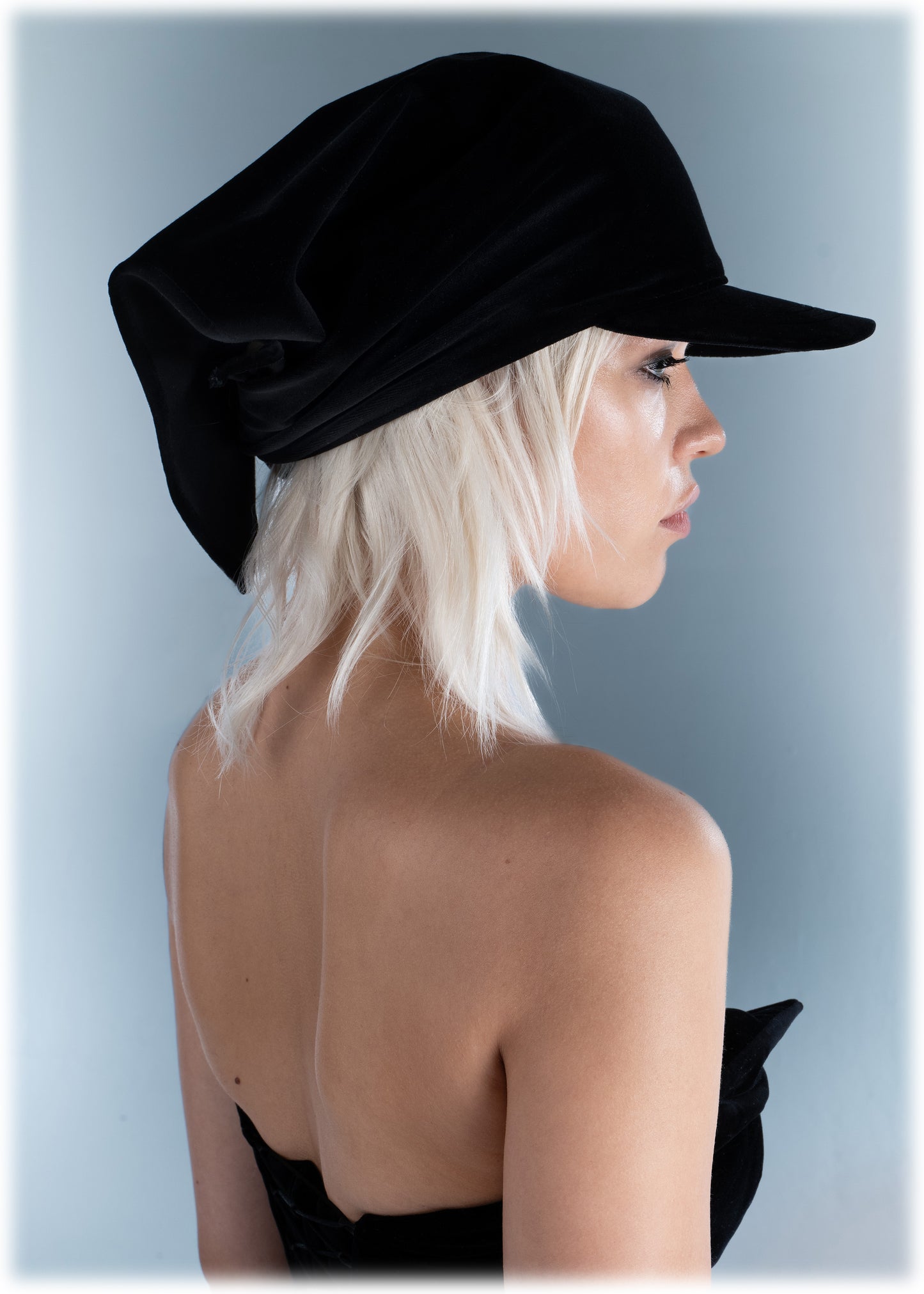 Detachable Scarf Velvet Cap