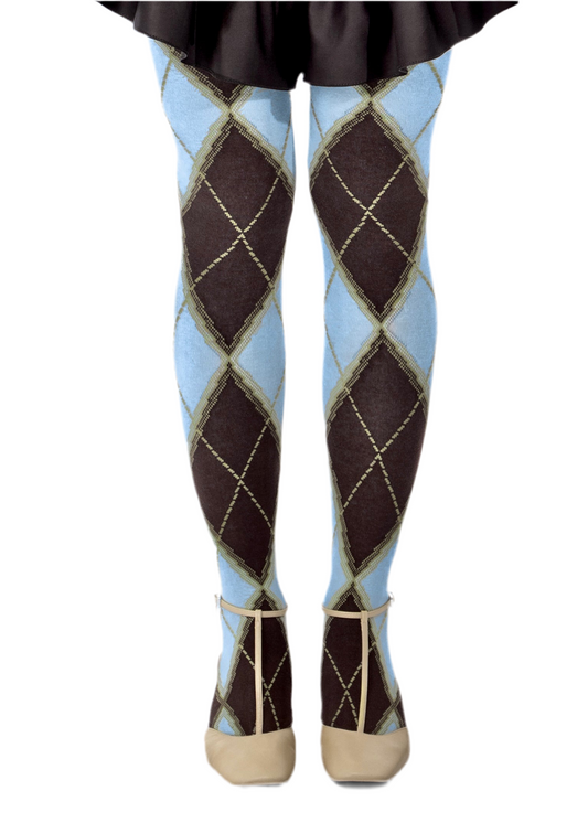 Argyle Cotton Tights