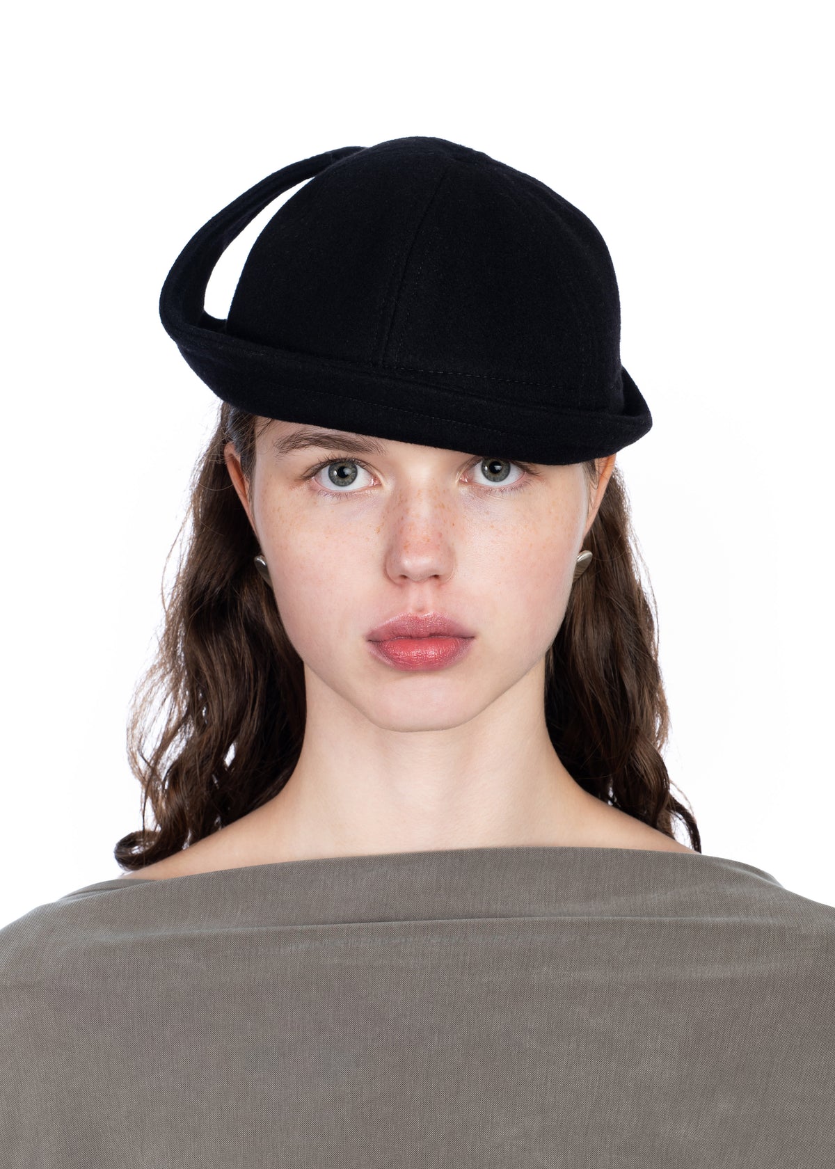 Upturned Wool Beret