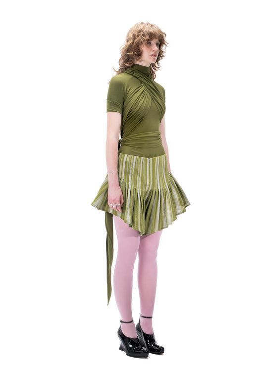Pleated Shorts